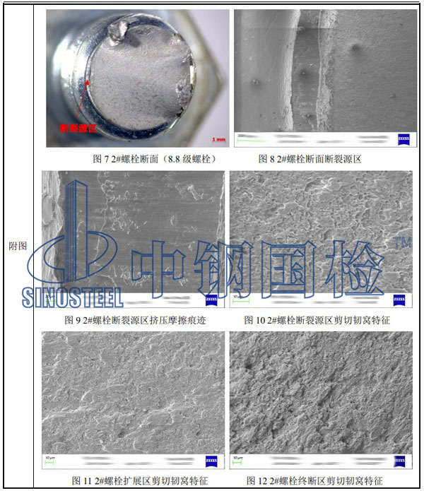 螺栓斷裂檢測(cè)項(xiàng)目結(jié)果